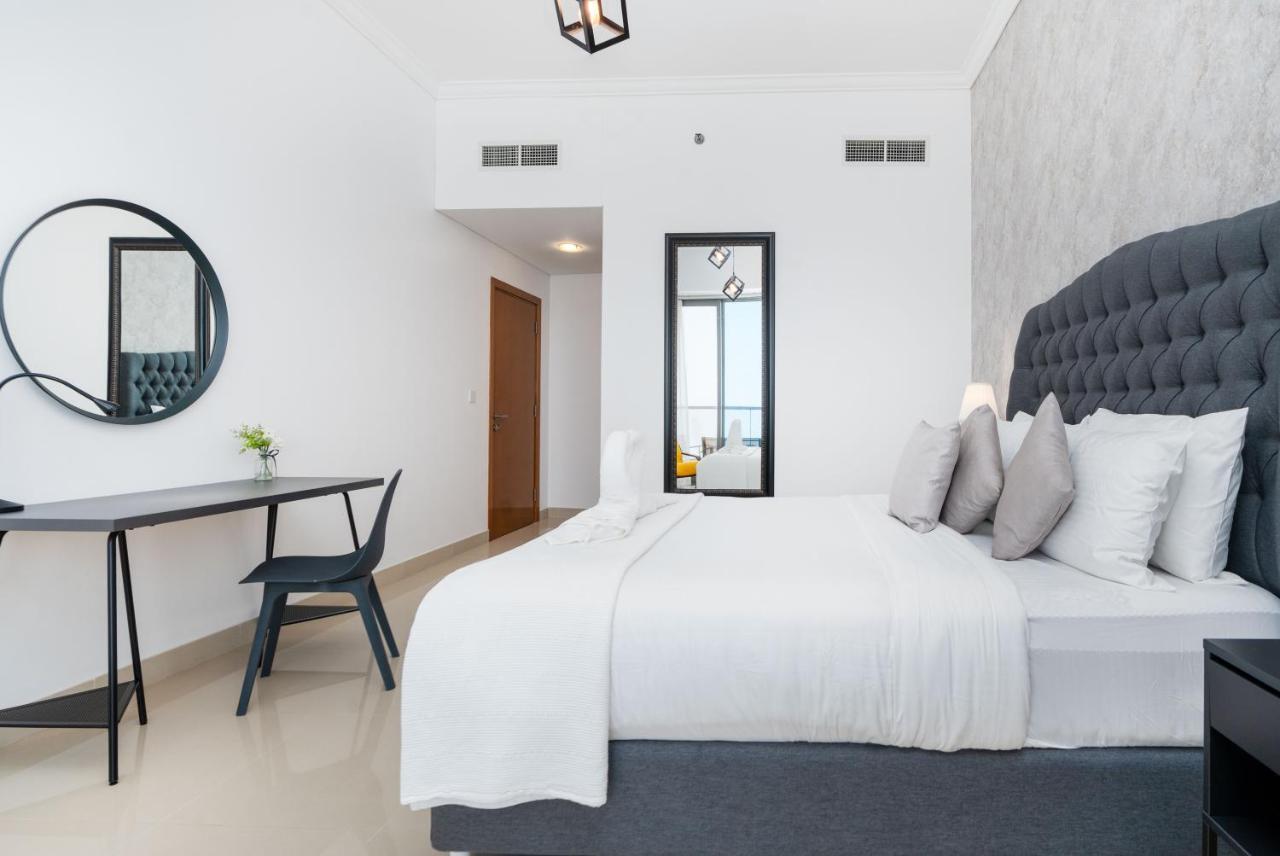 White Sage - Incredible Full Sea And Dubai Eye View In Marina Leilighet Eksteriør bilde