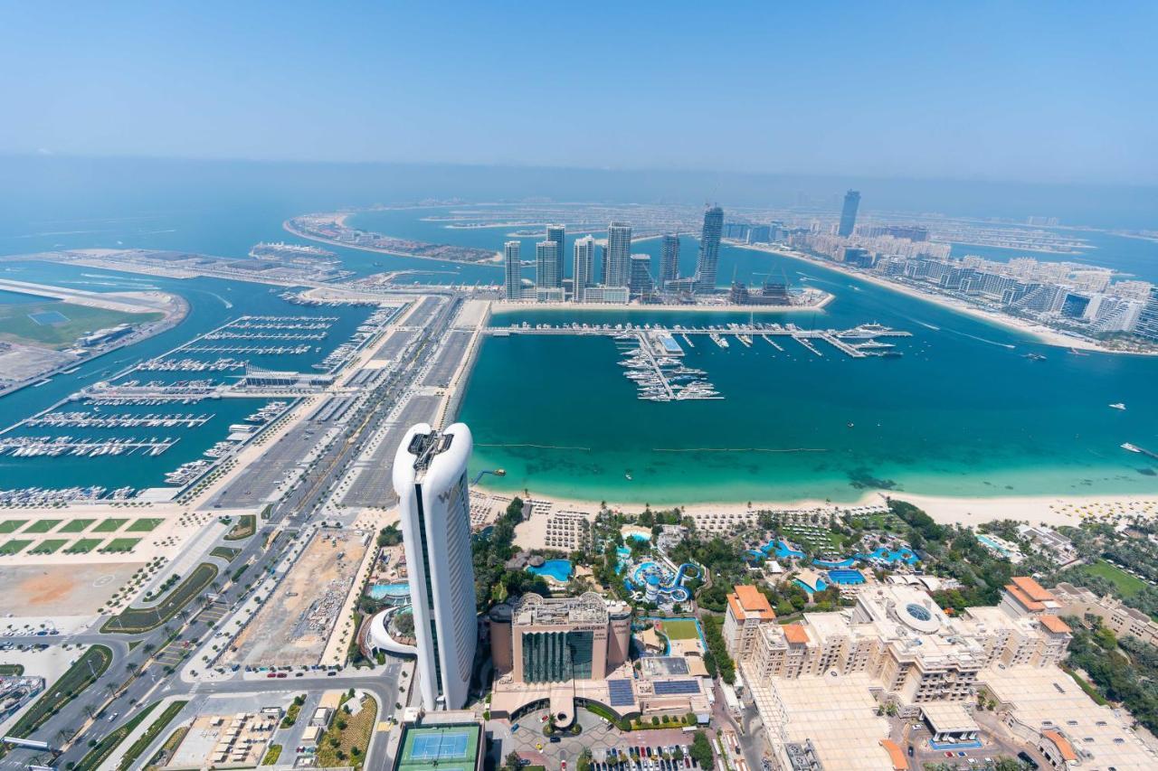 White Sage - Incredible Full Sea And Dubai Eye View In Marina Leilighet Eksteriør bilde