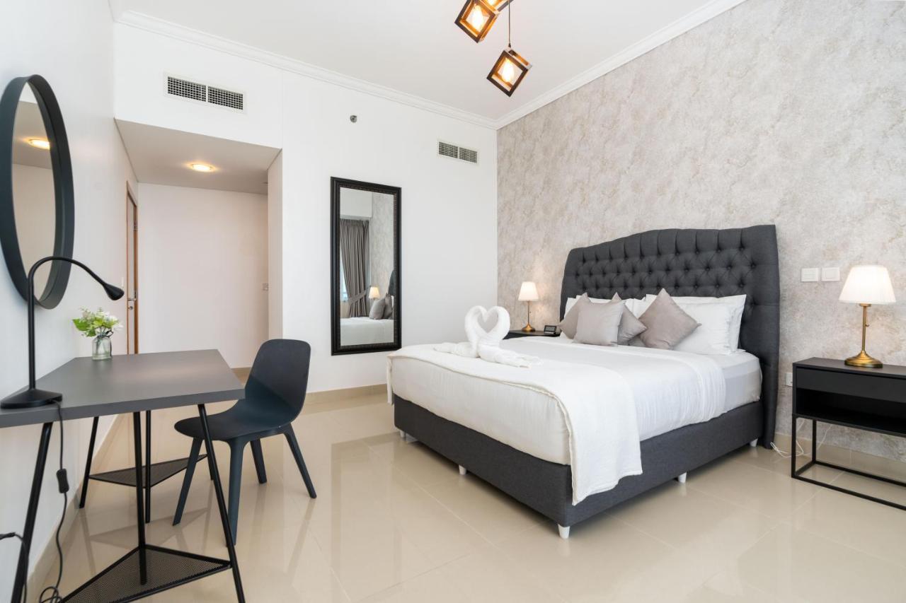 White Sage - Incredible Full Sea And Dubai Eye View In Marina Leilighet Eksteriør bilde